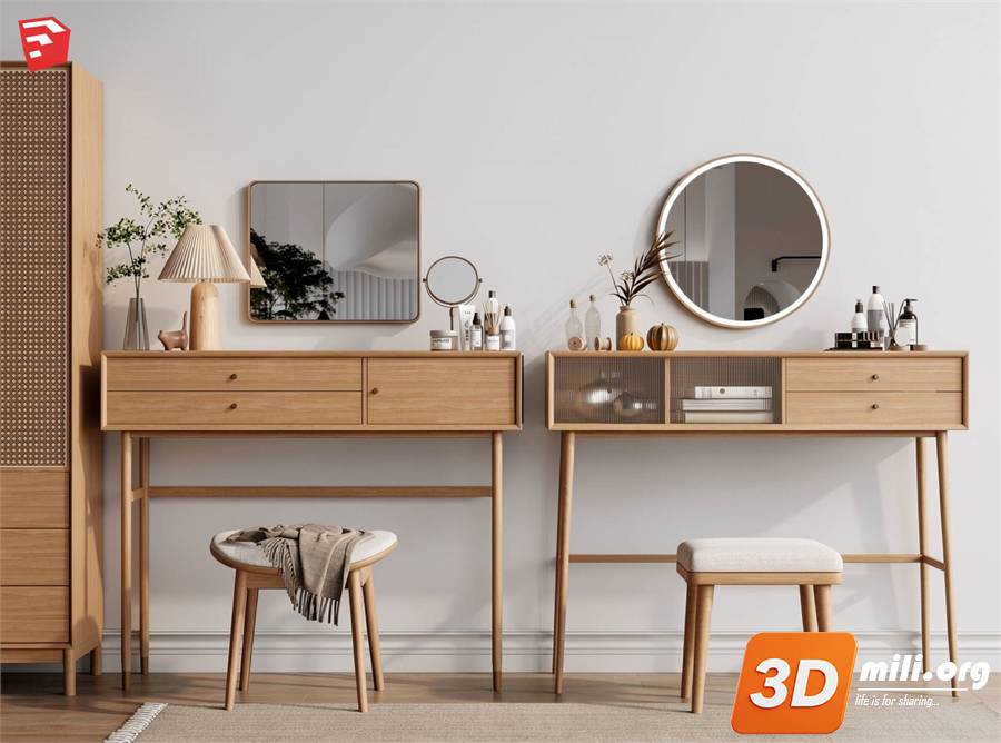 Dressing Table Skp Files 